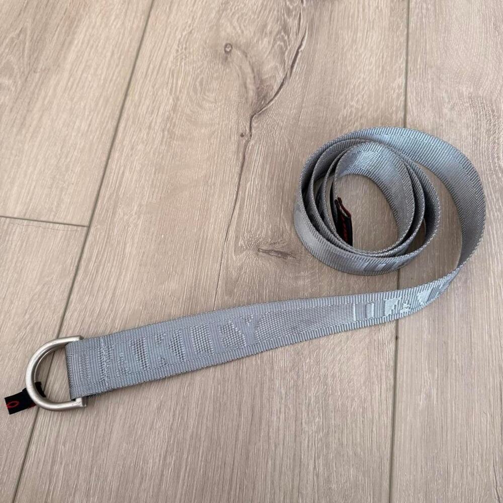 Oakley gray webbing belt featuring